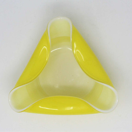 Bowl, Wales Japan, Cased Art Glass, Retro / Vintage