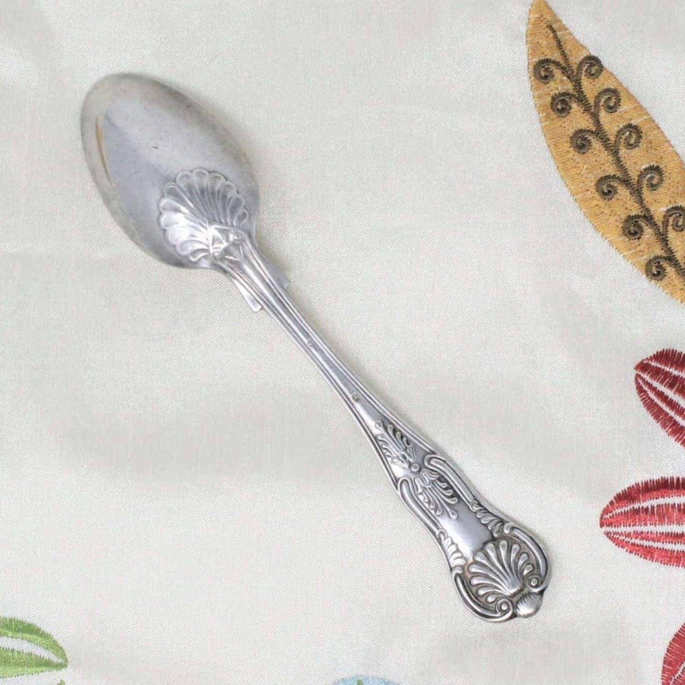 Teaspoon, Hotelware, Holmes & Edwards, Hotel Imperial, English King, Antique Silverplate, RARE