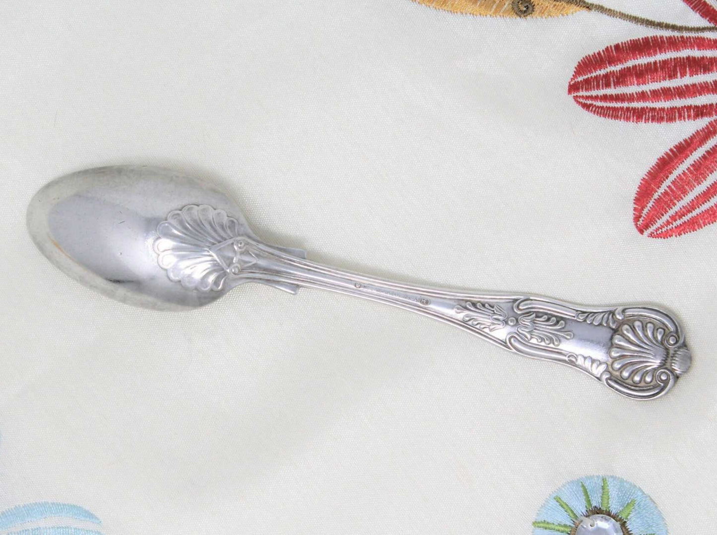 Teaspoon, Hotelware, Holmes & Edwards, Hotel Imperial, English King, Antique Silverplate, RARE
