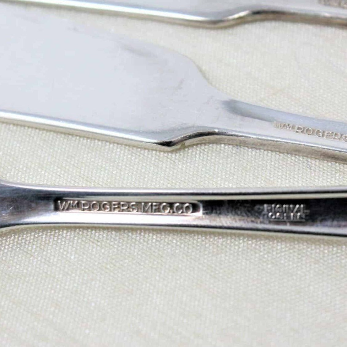 Spreaders, Wm Rogers, Inheritance, Silverplate, Matching Set of 4, Vintage