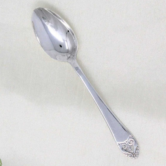 Demitasse Spoon, Victor Silver, Waldorf Astoria, Art Deco, Vintage 1932