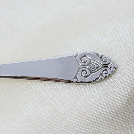 Demitasse Spoon, Victor Silver, Waldorf Astoria, Art Deco, Vintage 1932