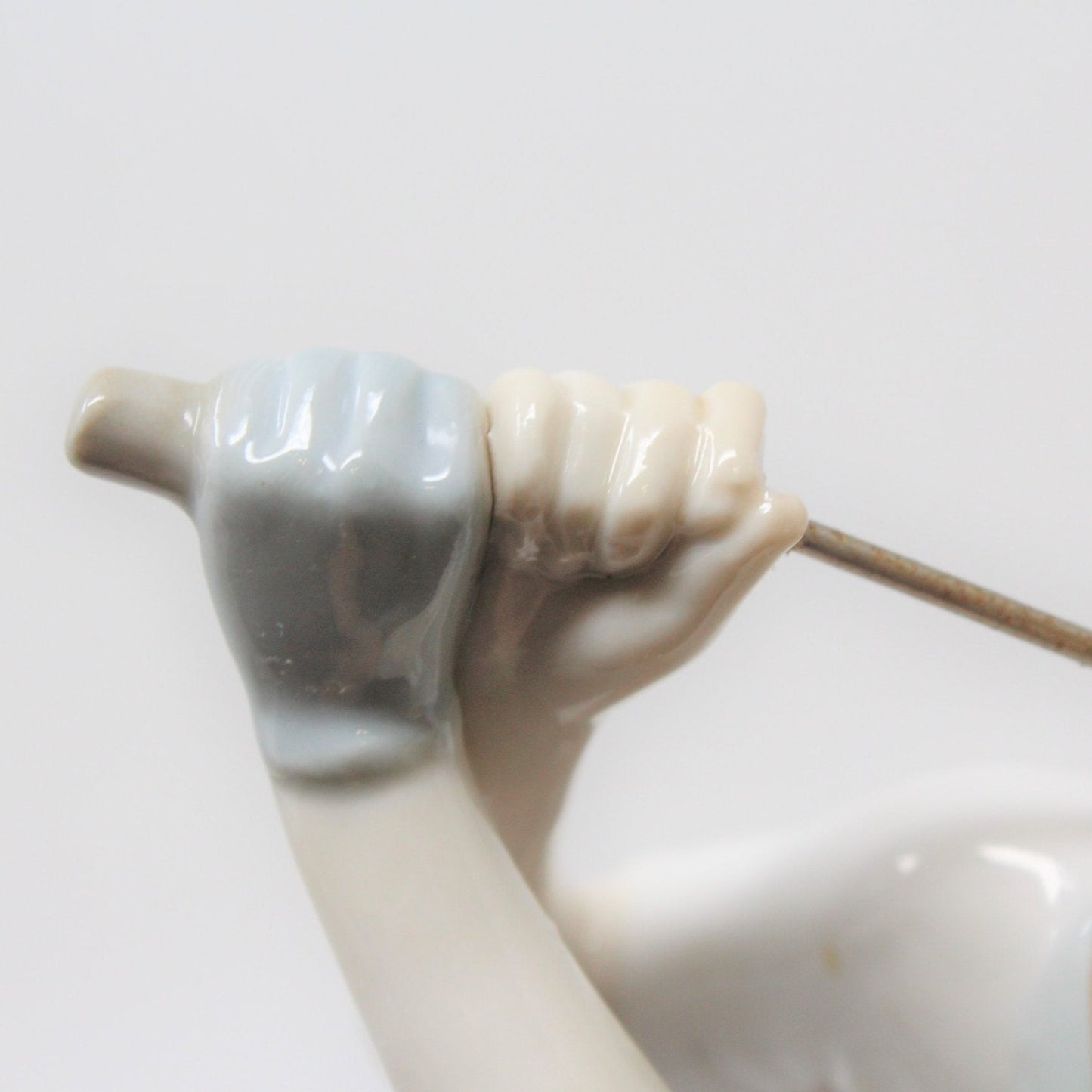Figurine, Ardalt, Golfer, Hand Painted, Vintage