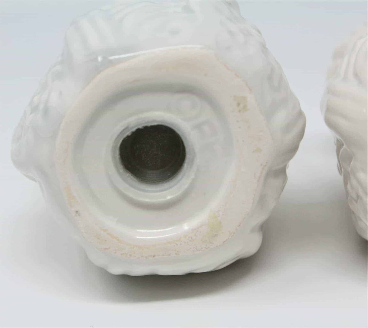 Salt and Pepper Shakers, Fitz and Floyd, Cabbage Shaped, Vintage - SOLD