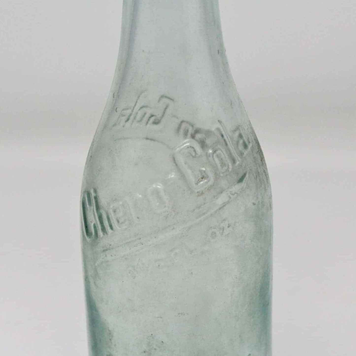 Soda Bottle, Chero-Cola Embossed Bottle, 6 1/2 oz, 1920's, Antique