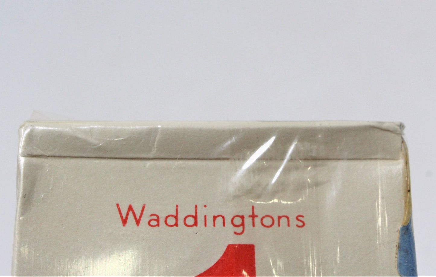 Playing Cards, Waddingtons Number 1 Red, Unopened, Vintage England 1962