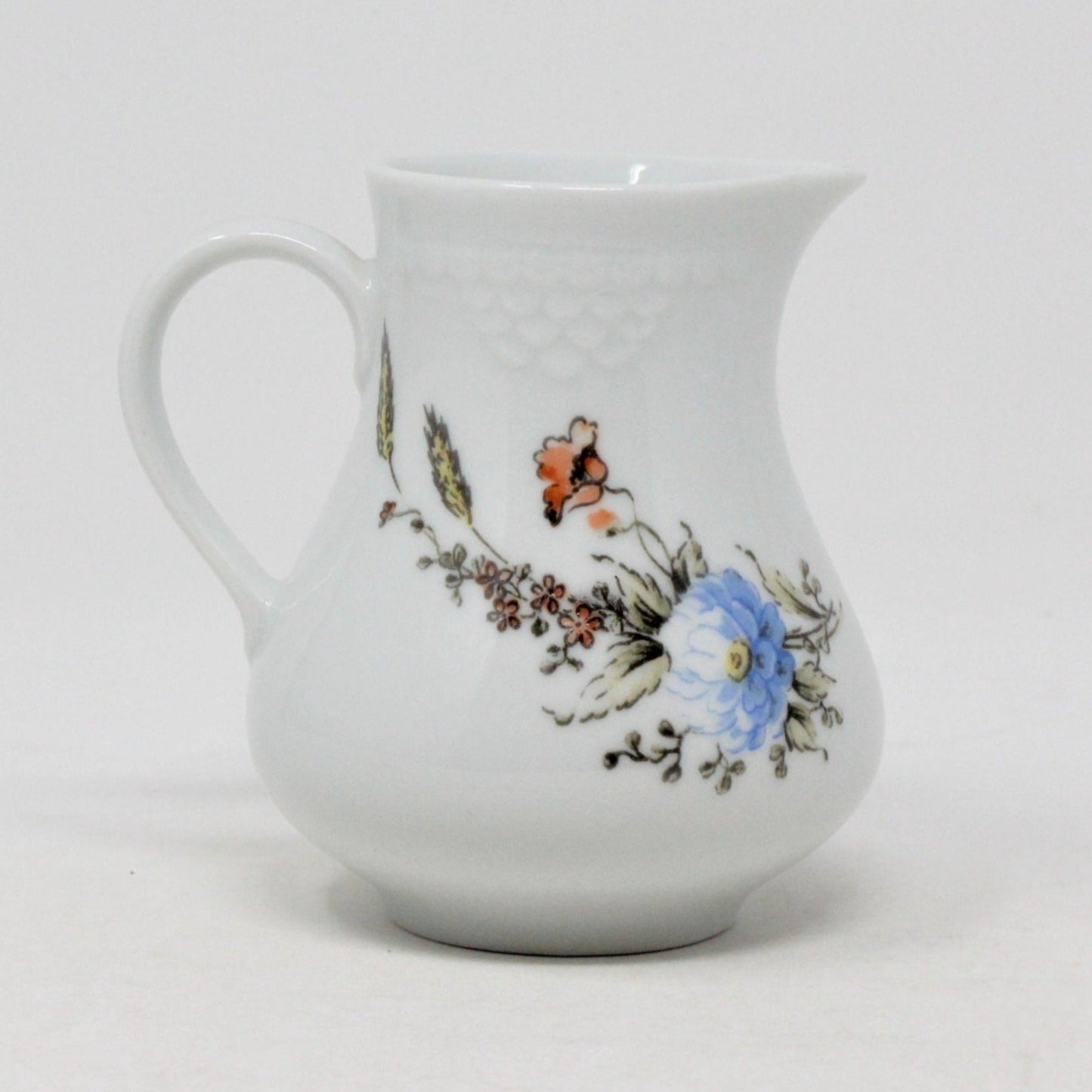 Creamer, Colditz, C.P., Floral & Wheat, Germany GDR, Vintage