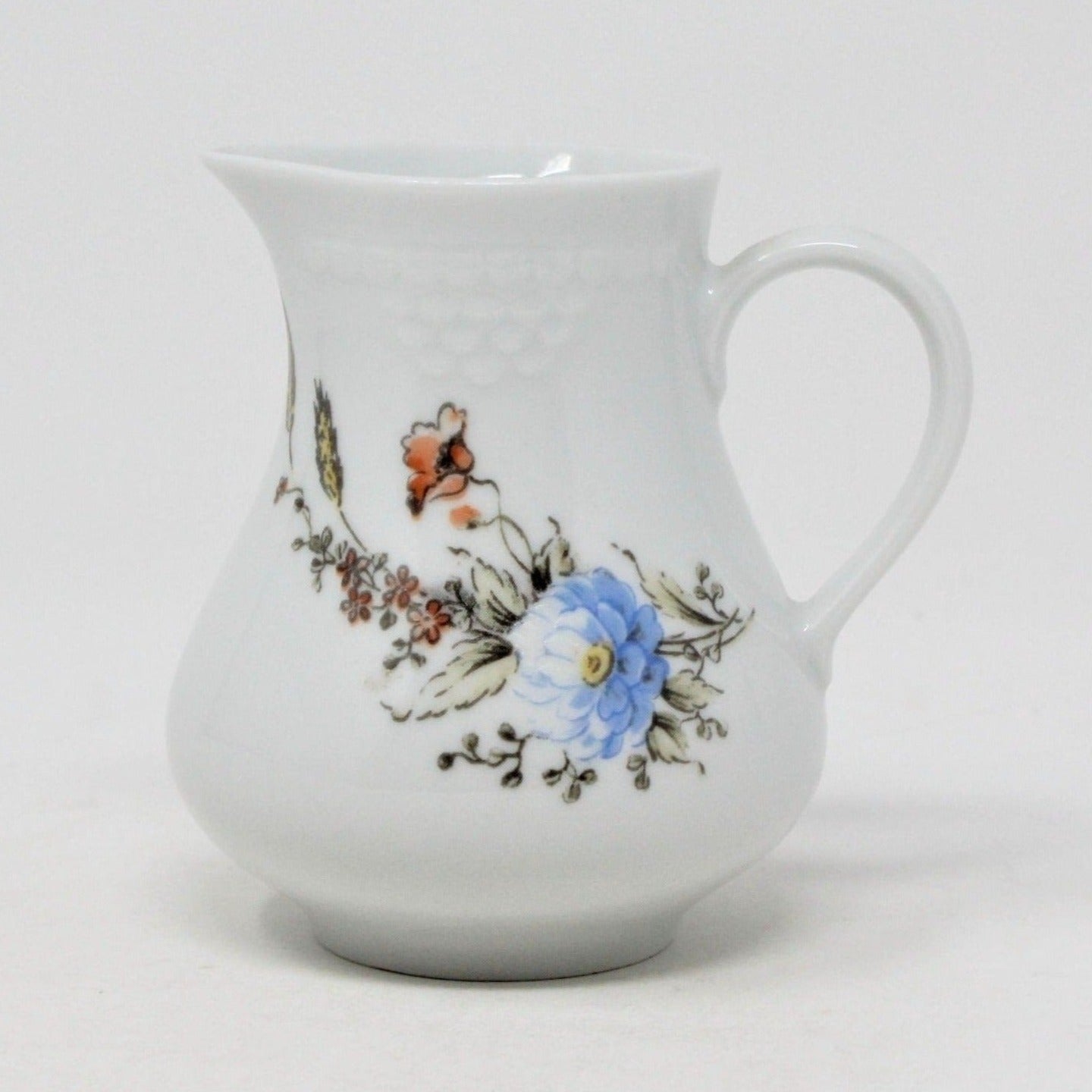 Creamer, Colditz, C.P., Floral & Wheat, Germany GDR, Vintage