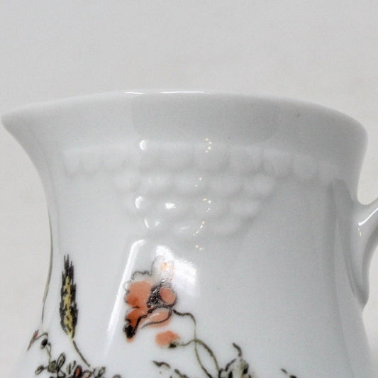 Creamer, Colditz, C.P., Floral & Wheat, Germany GDR, Vintage