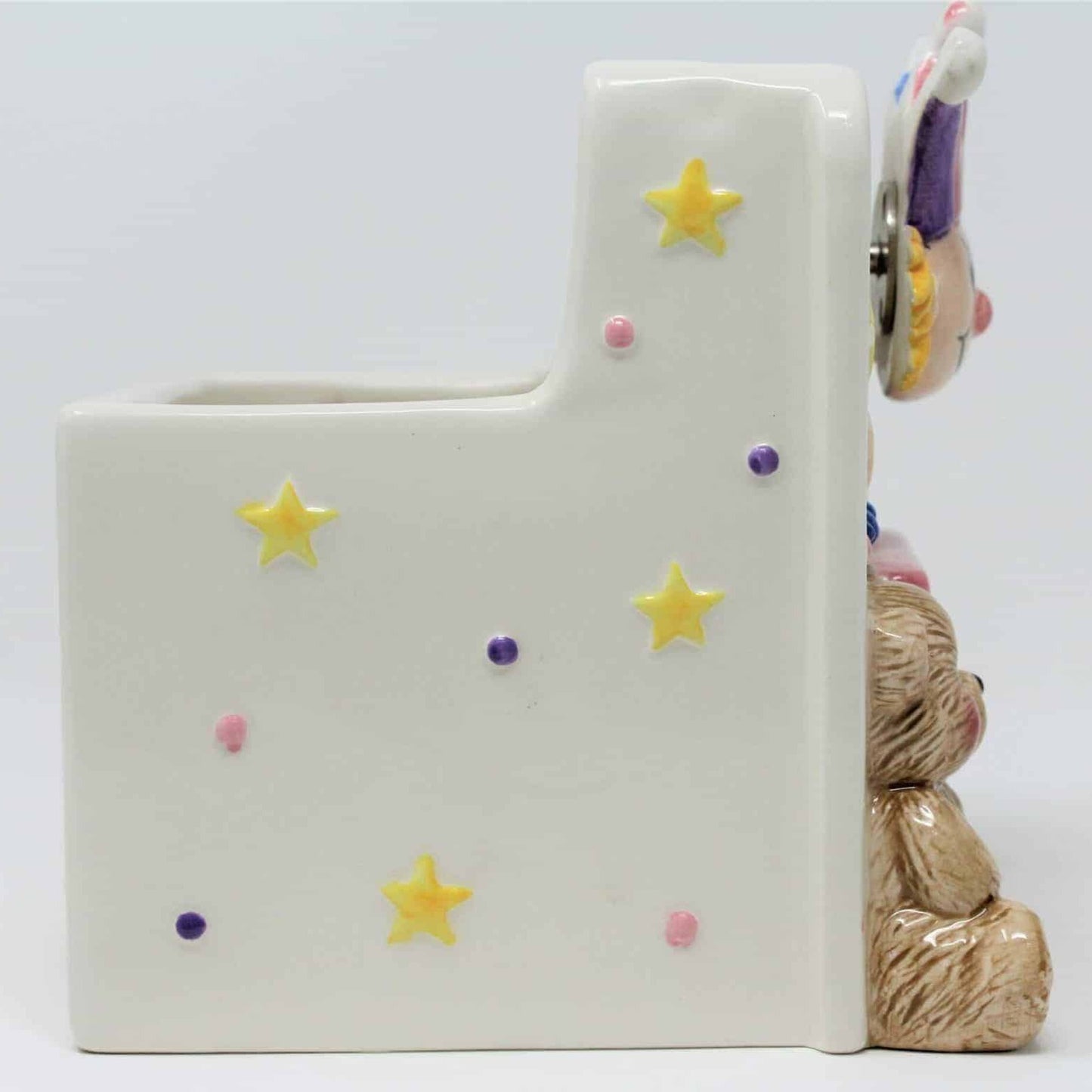 Planter / Baby Nursery, Music Box, Napco, Rock a Bye Baby, Vintage