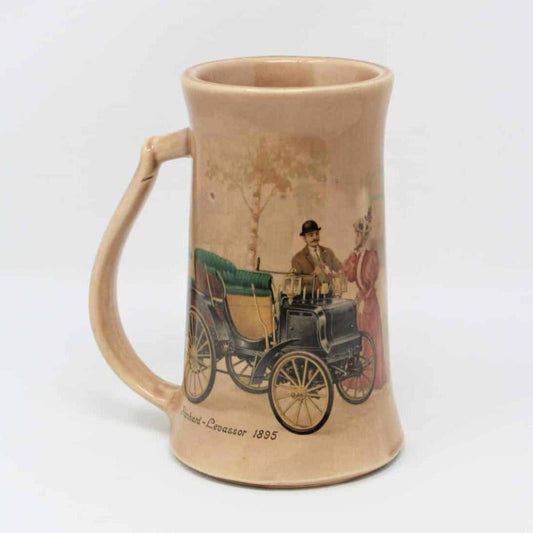 Beer Mug, McCoy Pottery Panhard Levassor 1895, Vintage