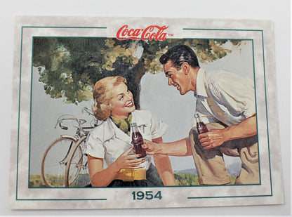 Coca Cola Collect A Card, Romance and Coca Cola Cards, Set of 13, 1994