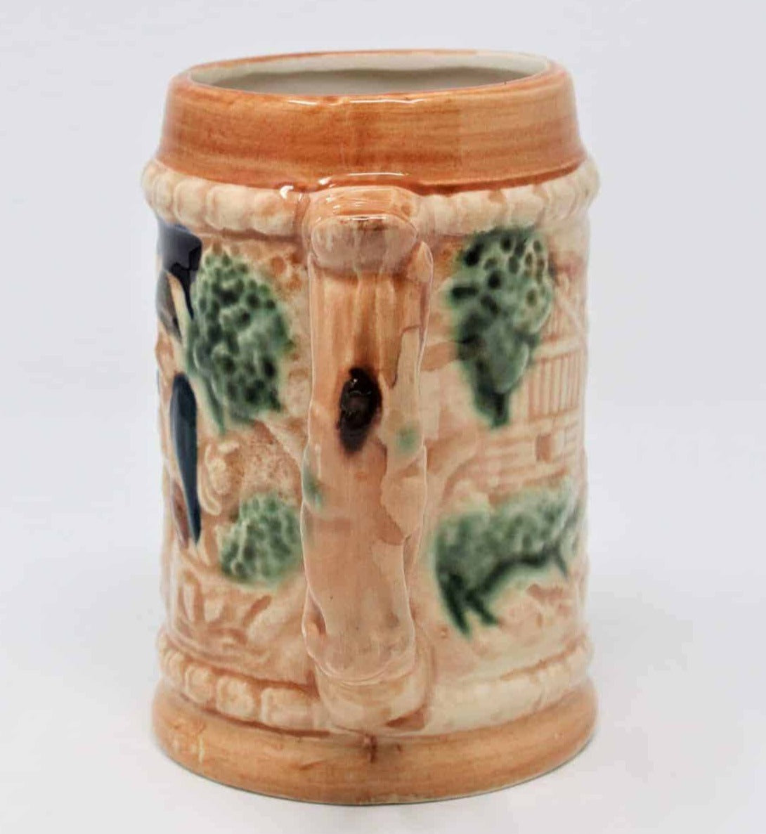 Beer Mug, German Style, Half Pint, Japan Ceramic, Vintage