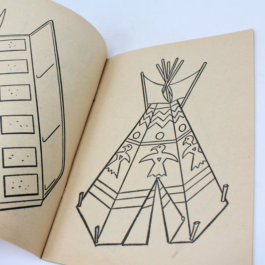 Coloring Book, Big Little Coloring Book, Easy Pictures to Color, NOS, Vintage