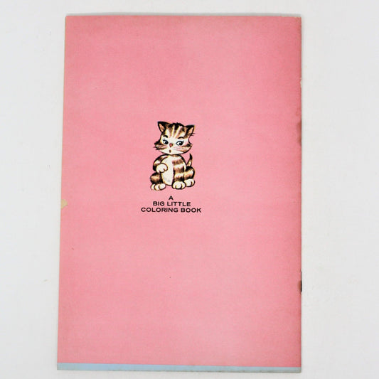 Coloring Book, Big Little Coloring Book, Birds to Color, NOS, Vintage