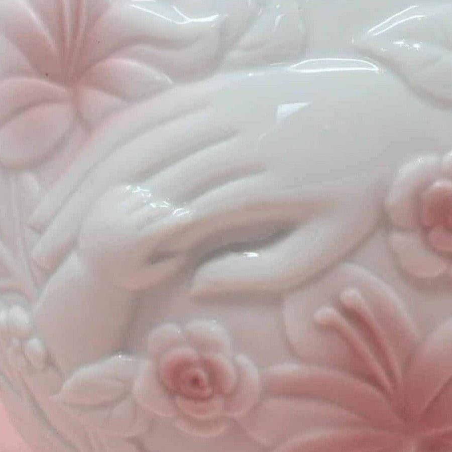 Vase, FTD, Especially For You, Mother and Child Hands, Vintage