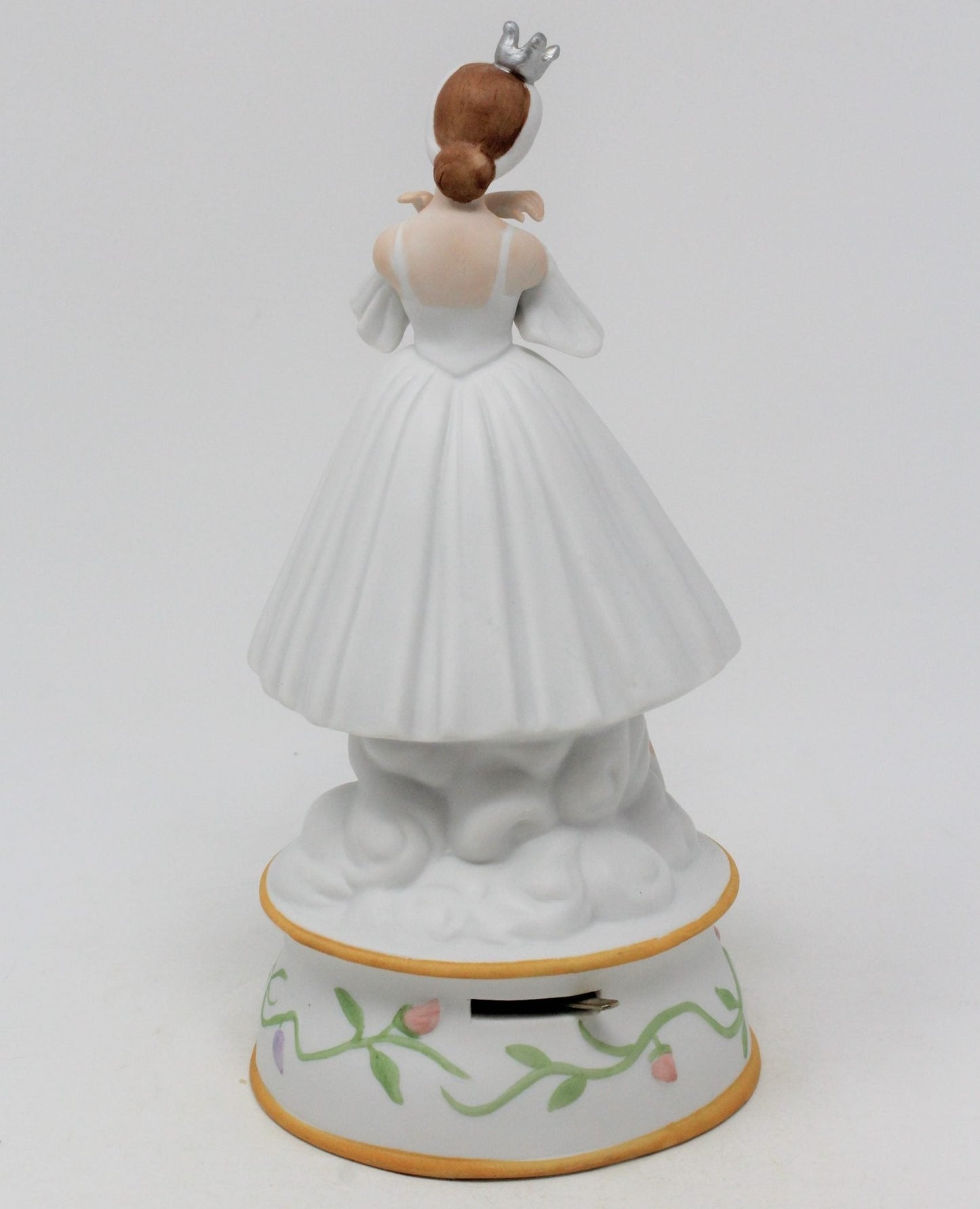 Musical Figurine, Schmid, Ballerina Odette, plays Swan Lake, Vintage