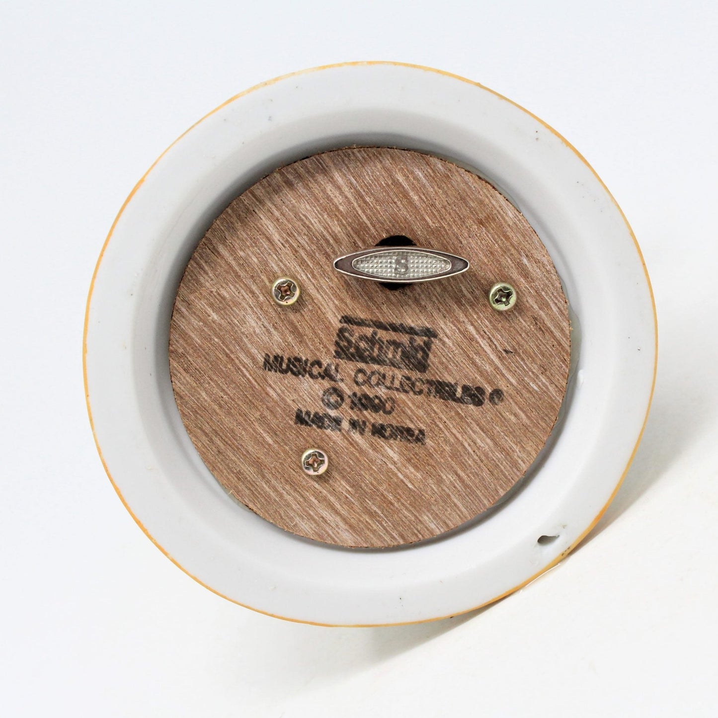 Musical Figurine, Schmid, Ballerina Odette, plays Swan Lake, Vintage