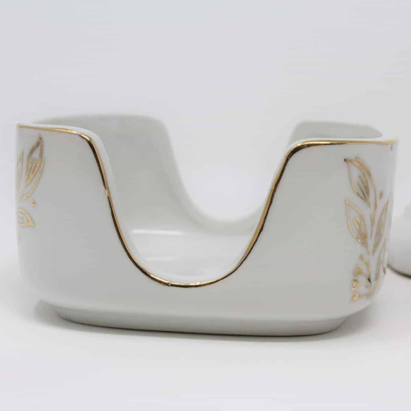 Ashtrays, Arnart / Royal Crown, Stackable Ashtrays, 50th Wedding Anniversary Bells with Holder, Vintage
