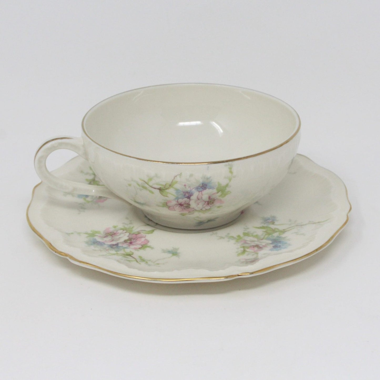 Teacup and Saucer, Theodore Haviland, Annette, Vintage