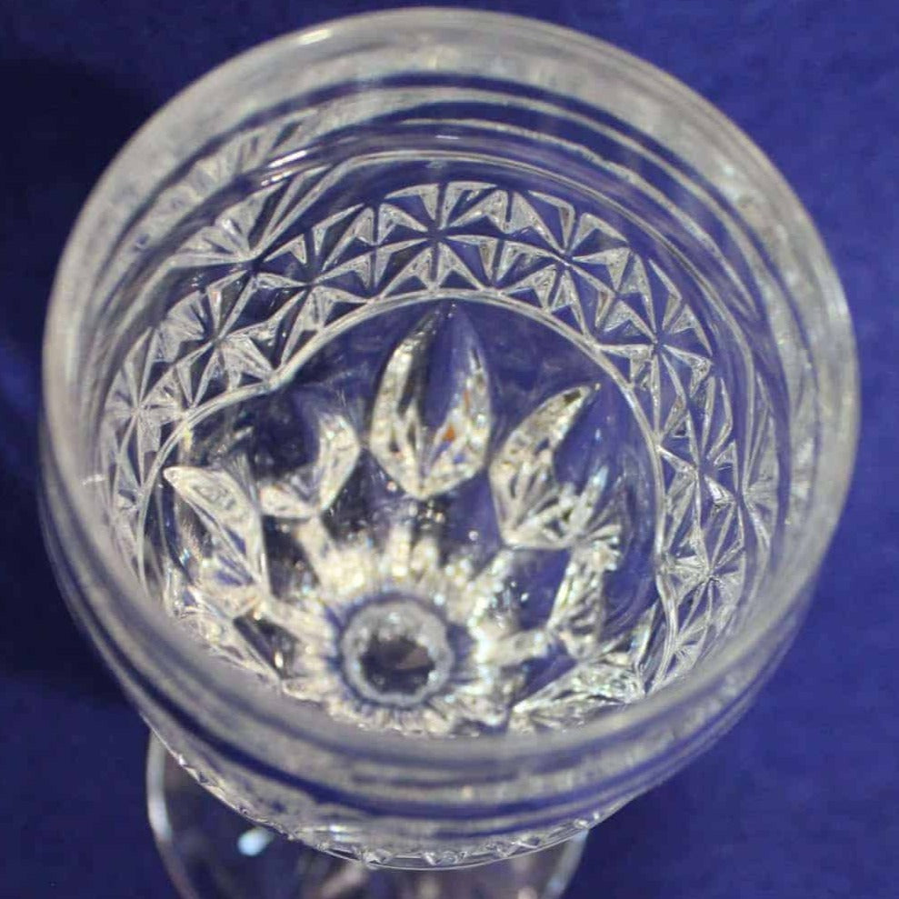 Wine Glasses, Claret, Crystal d'Adriana, Luna, Set of 4, Vintage, SOLD