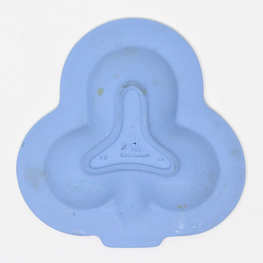 Ashtray, Wedgwood, Blue Jasperware, Club Shaped, Vintage