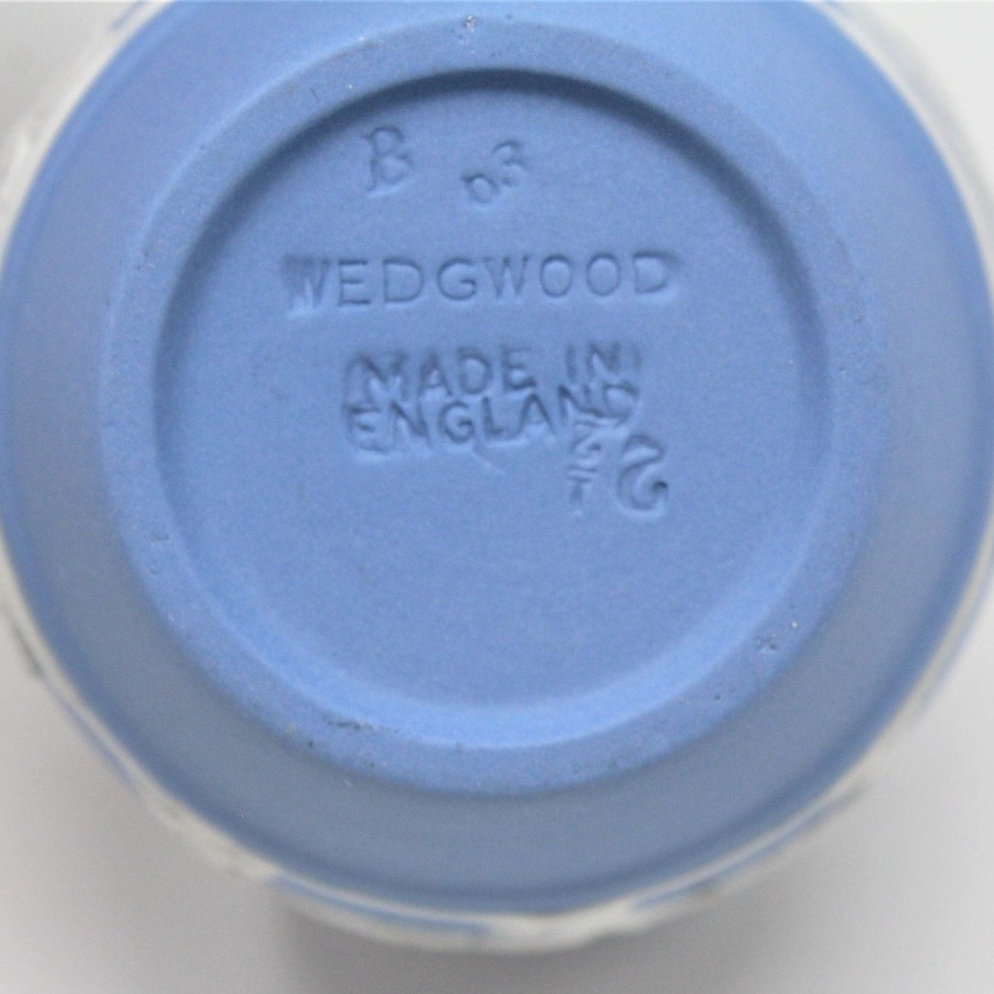 Mini Pitcher, Wedgwood, Blue Jasperware, Decorative Pitcher, Vintage 1963