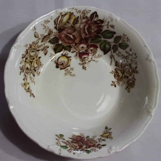 Fruit / Dessert Bowls, W.R. Midwinter, Madalyn, Earthenware, Set of 7, Vintage