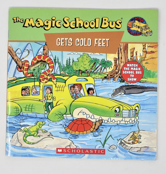 Children's Book, Scholastic, The Magic School Bus Gets Cold Feet, Softcover, 1997