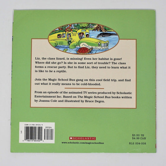Children's Book, Scholastic, The Magic School Bus Gets Cold Feet, Softcover, 1997