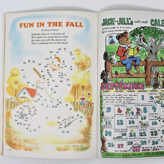 Magazine, Jack and Jill September 1965, Vintage Collectibles
