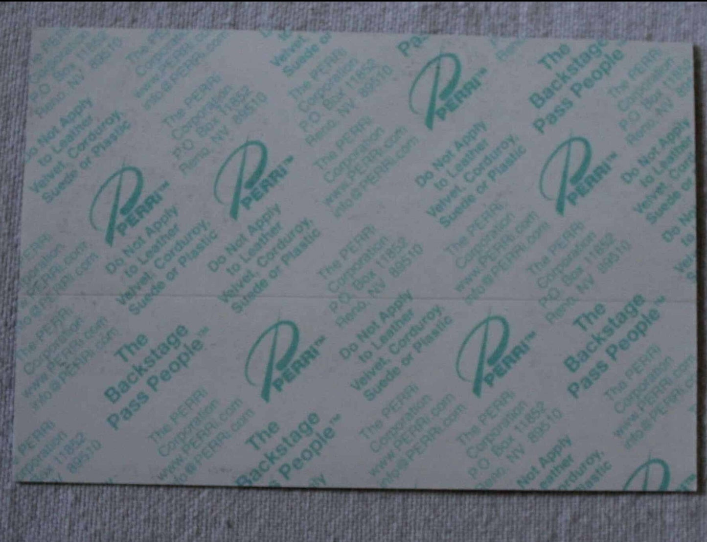 Backstage Pass, Britney Spears, Oops, I Did It Again Concert, 2000, Media Pass