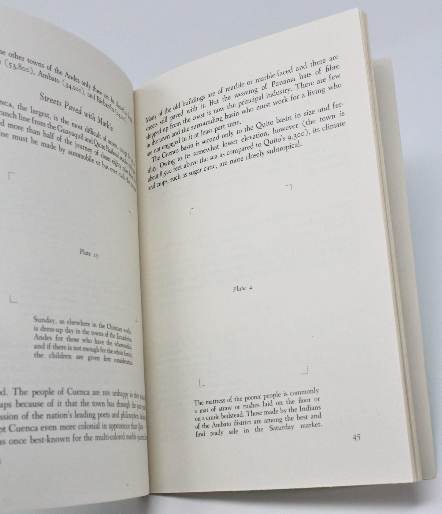 Travel Book, Geographical Society Around the World, Ecuador, 1956