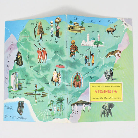 Travel Book, Geographical Society Around the World, Nigeria, 1966