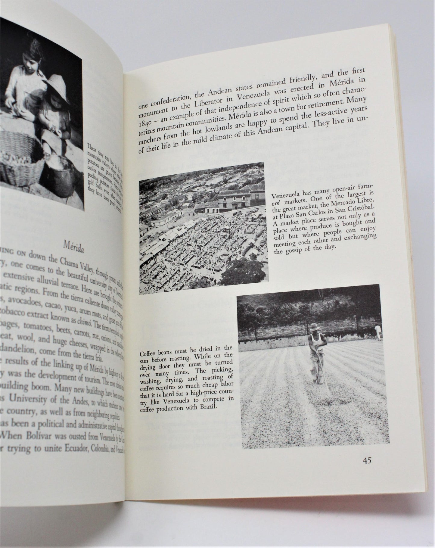 Travel Book, Geographical Society Around the World, Venezuela, 1959