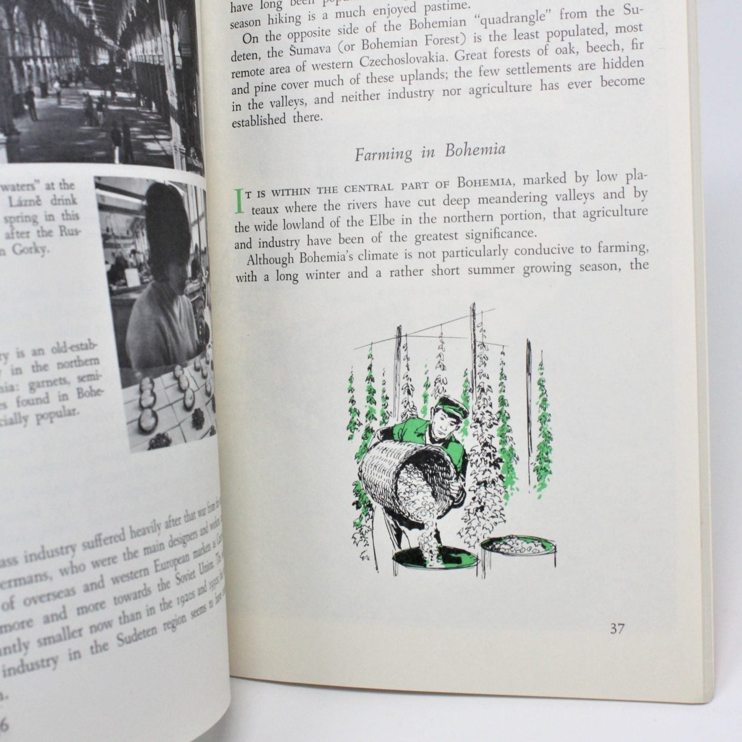 Travel Book, Geographical Society Around the World, Czechoslovakia,1967, SOLD