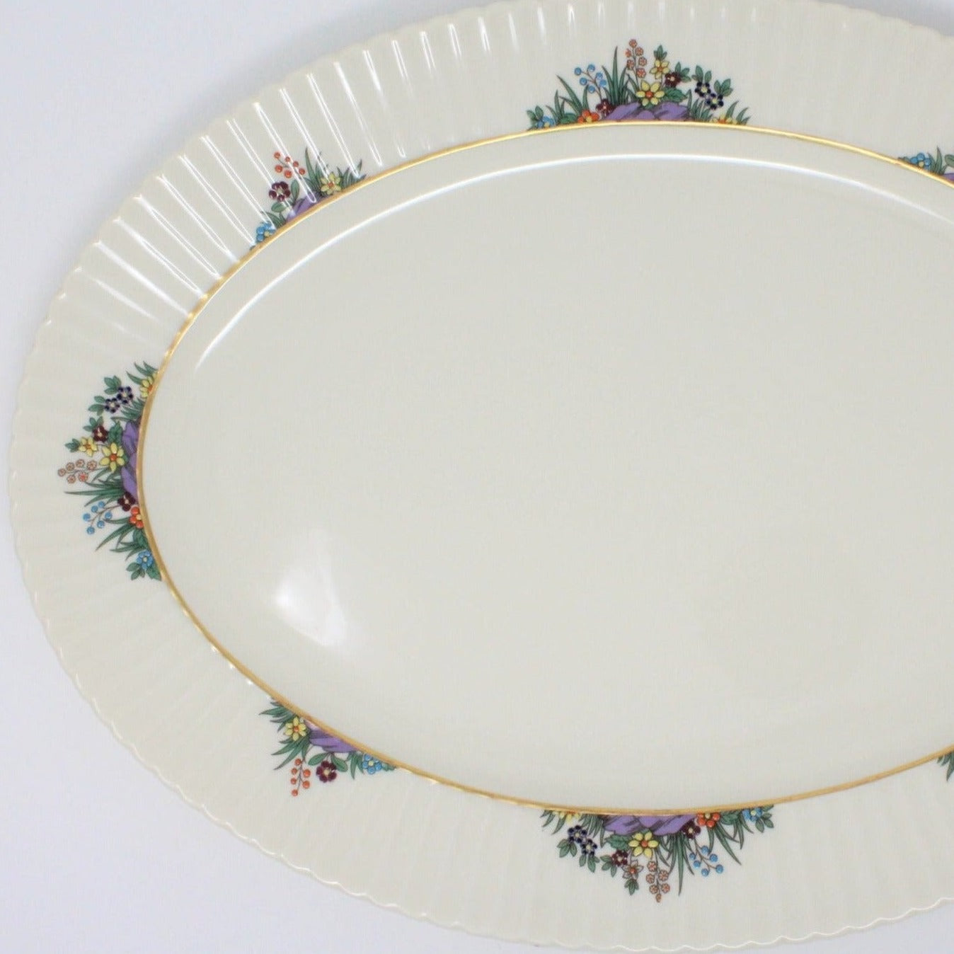 Serving Platter, Lenox, Rutledge P-303, Bone China, 16", USA