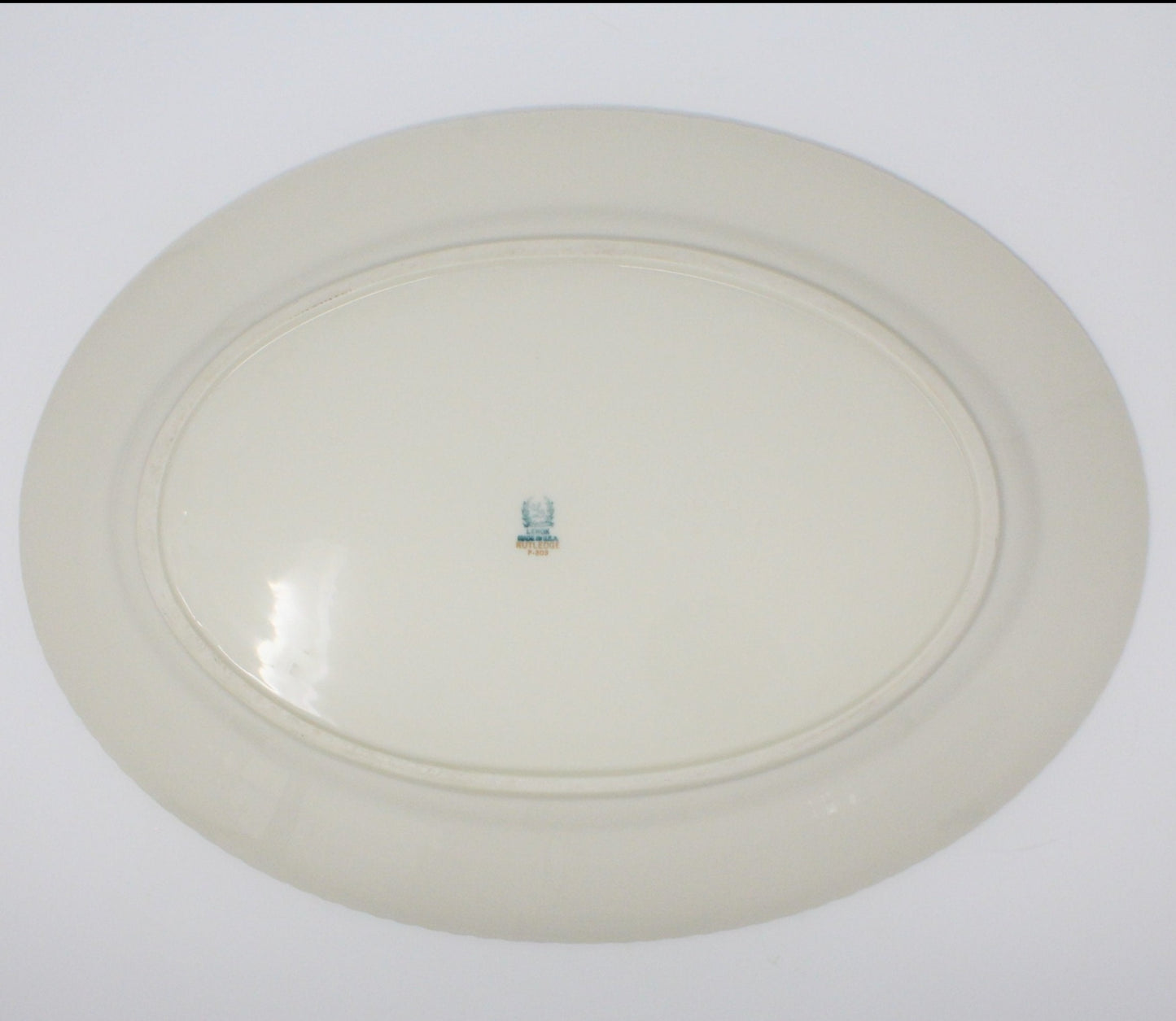 Serving Platter, Lenox, Rutledge P-303, Bone China, 16", USA