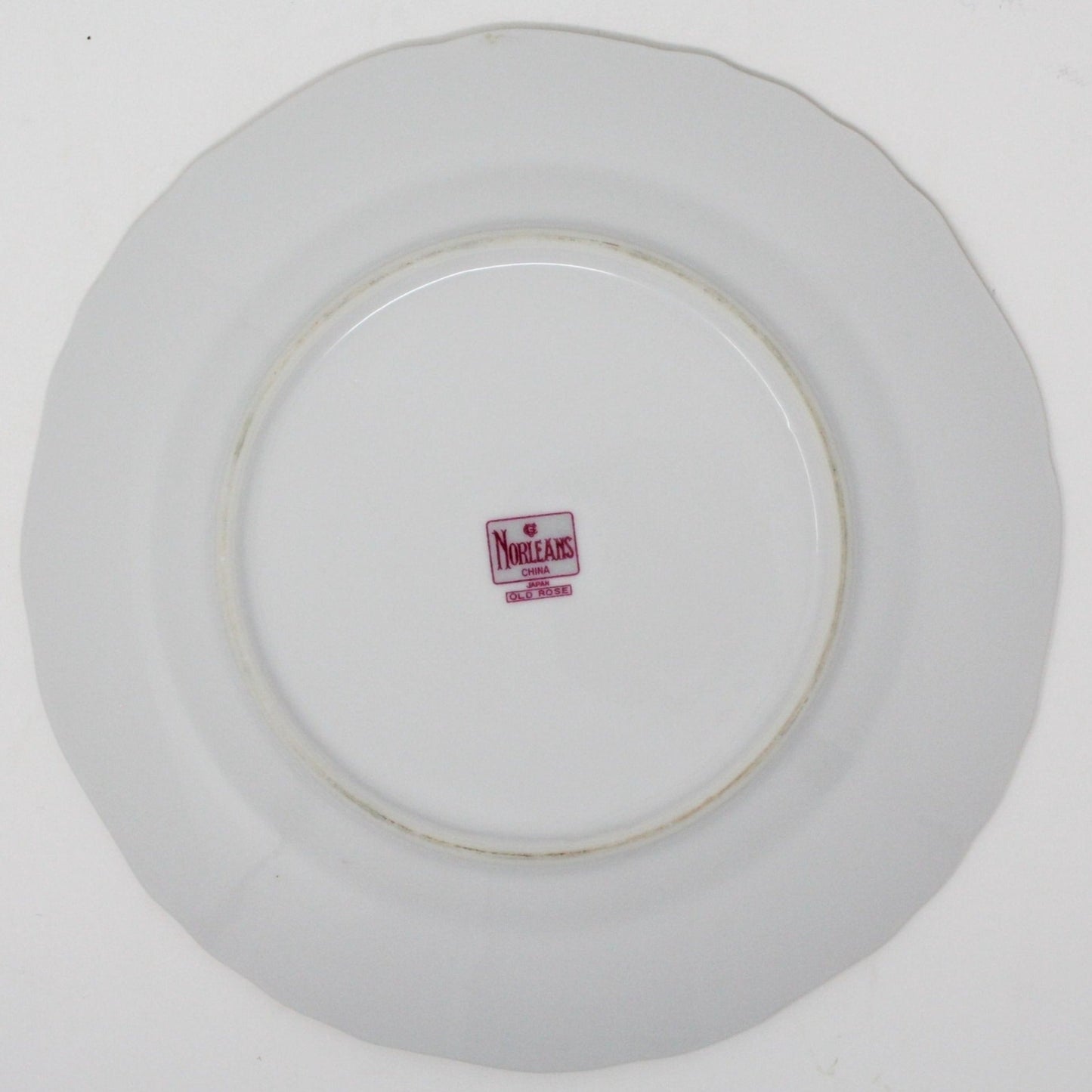 Dessert / Salad Plate, Norleans Japan, Old Rose, Vintage