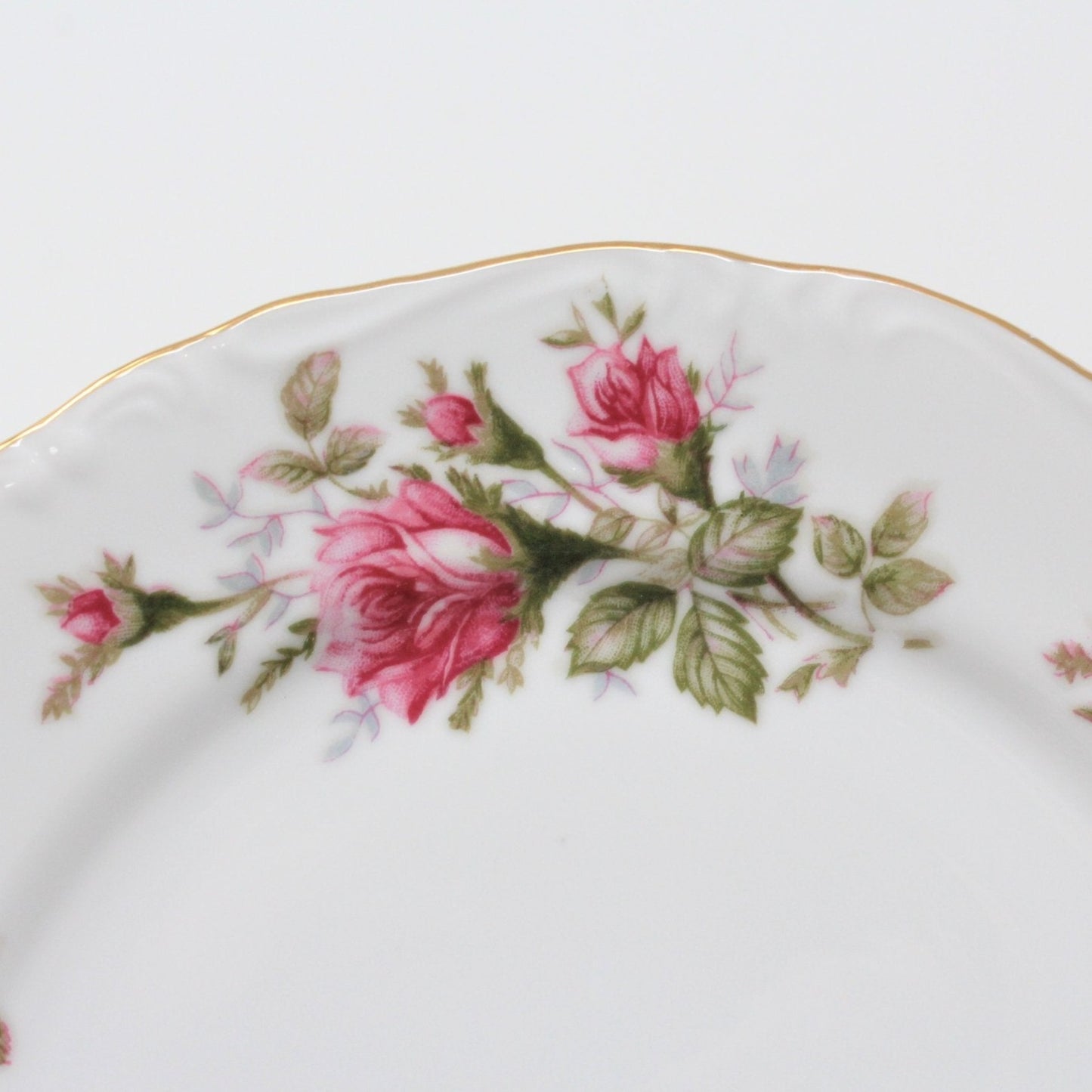 Dessert / Salad Plate, Norleans Japan, Old Rose, Vintage