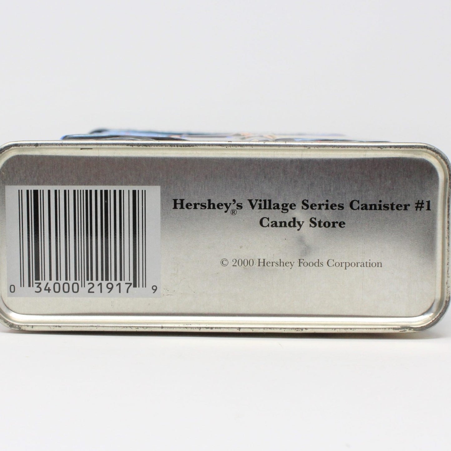 Tins, Gift Tin / Cookie Tin, Hershey's Village Tin, Candy Store, 2000
