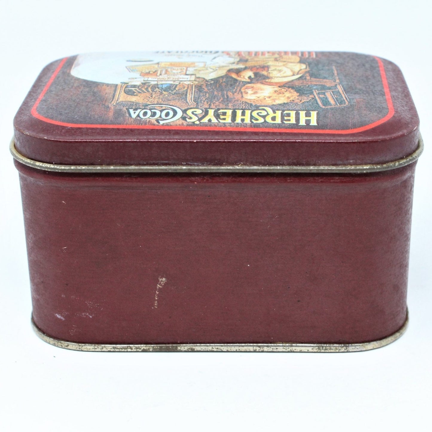 Tins, Gift Tin / Candy Tin, Hershey's Cocoa Chocolate Crying Boy Tin, Vintage