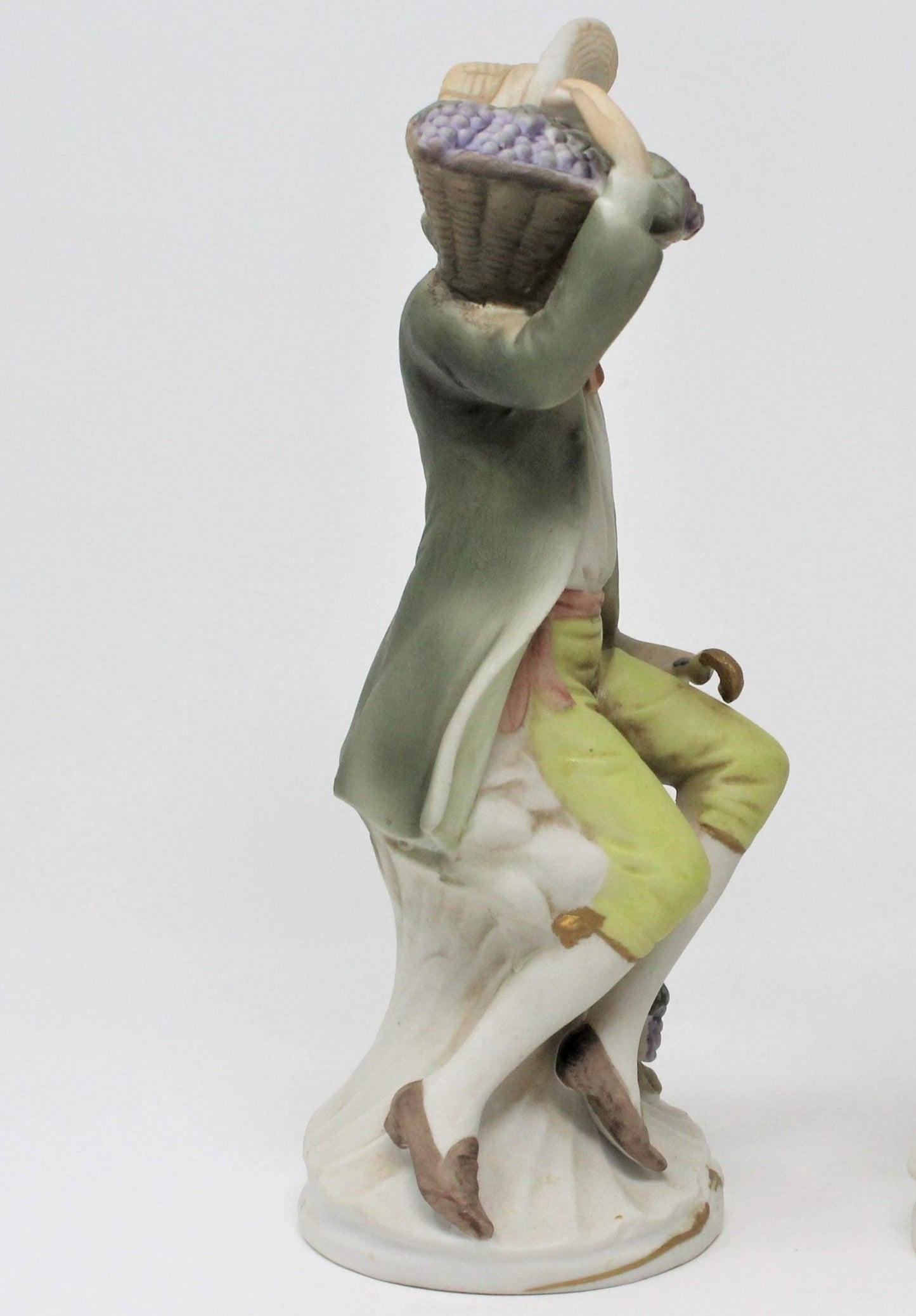 Figurine, HomCo, 1258 Toscany Boy with Grapes, Porcelain, Vintage
