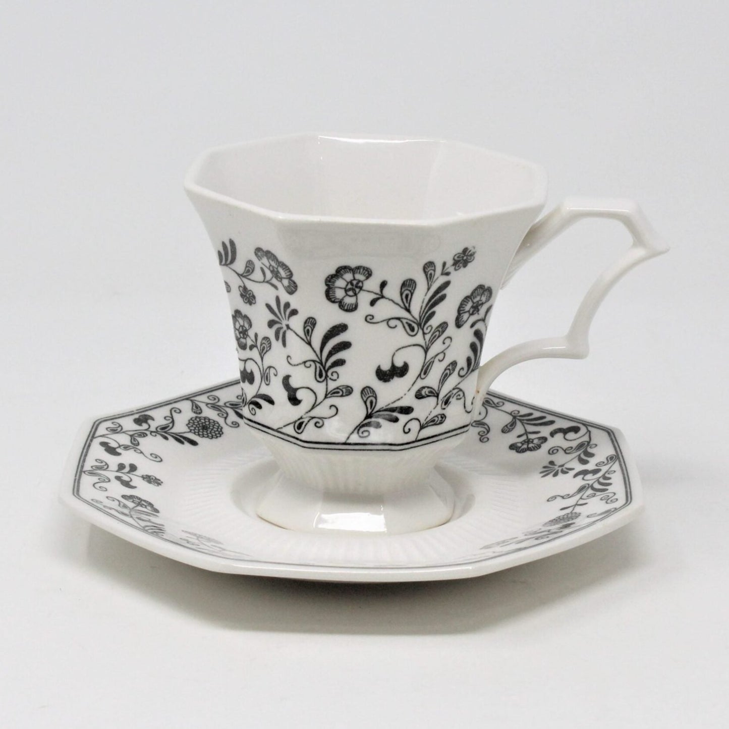 Teacup and Saucer, Independence, Millbrook, Ironstone, Vintage
