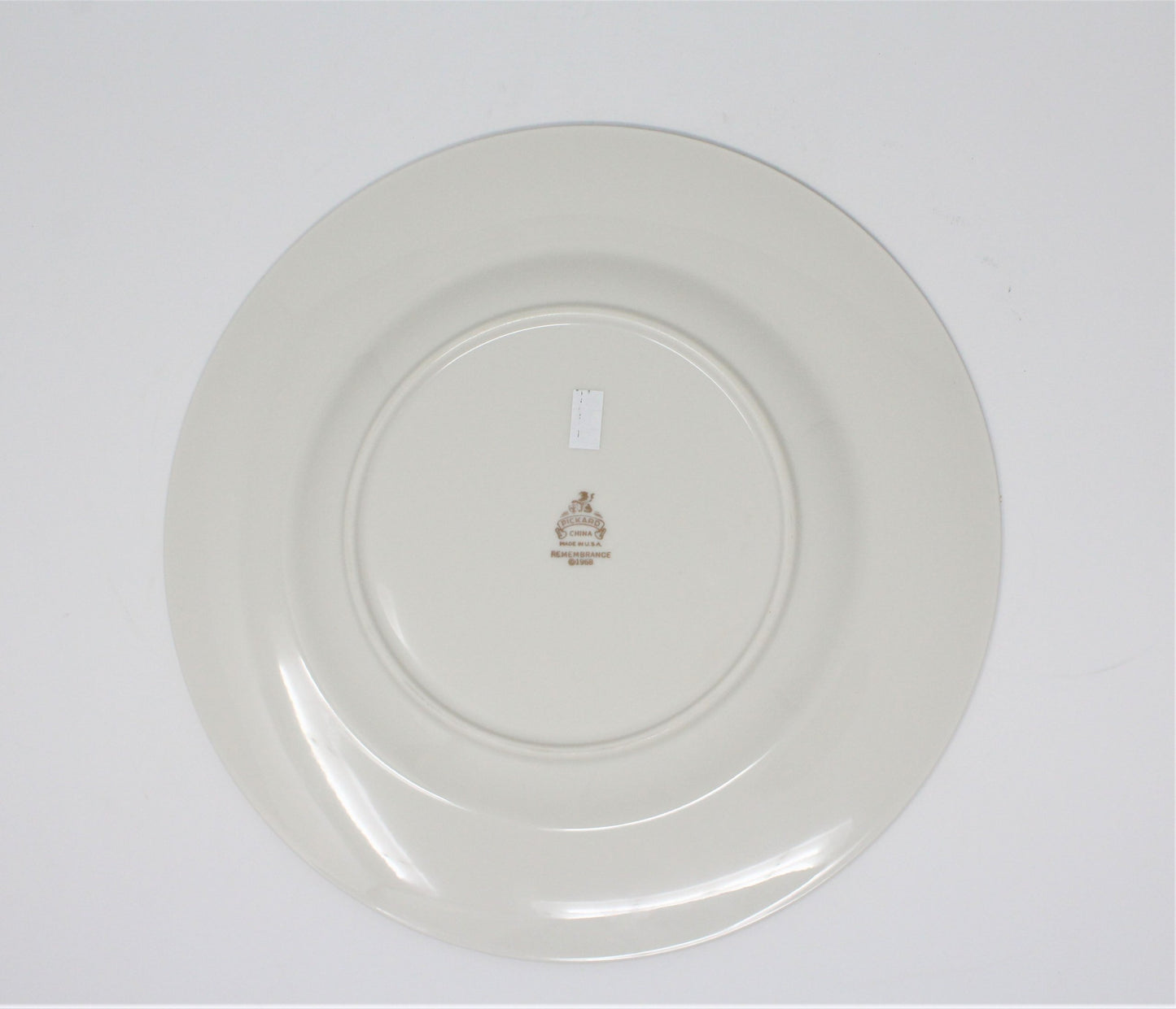 Dinner Plate, Pickard, Remembrance Fine China, Set of 4, Vintage