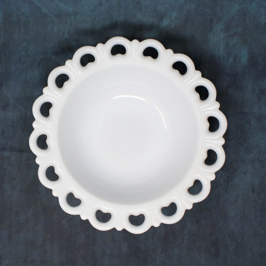 Bowl, Anchor Hocking, Lace Edge (Old Colony), Vintage