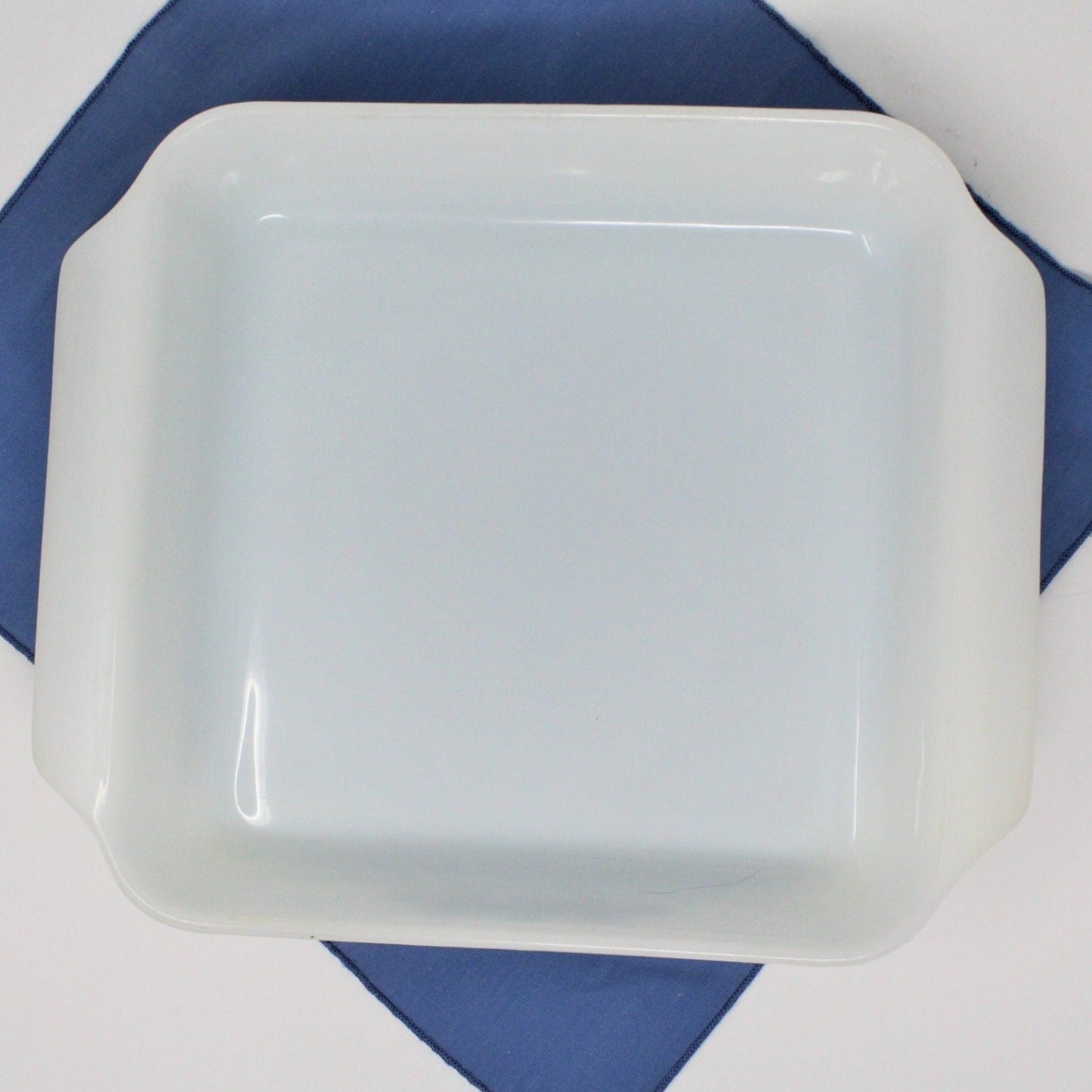 Casserole, Anchor Hocking Fire King, Blue Cornflower #435, Vintage