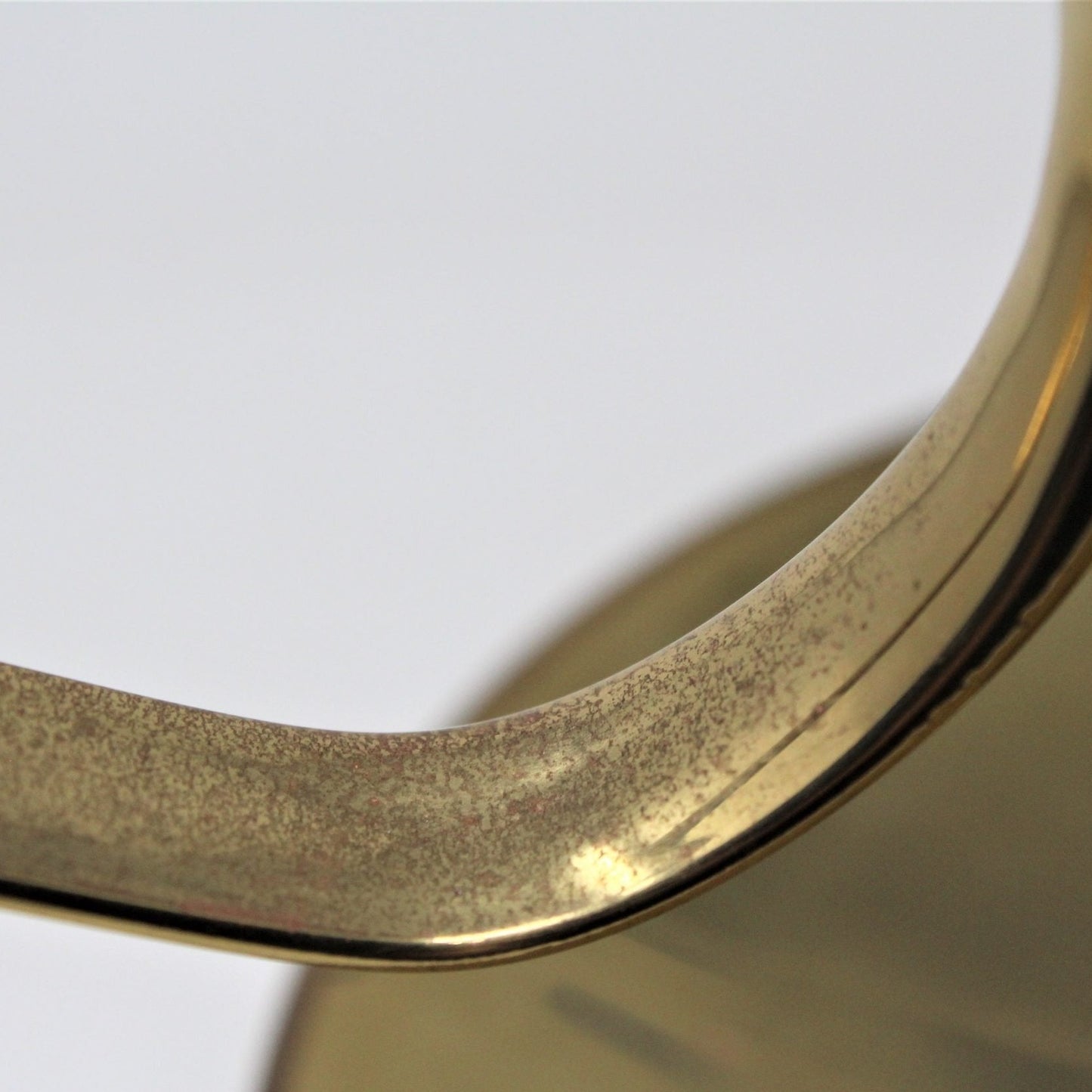 Candle Holder / Chamberstick, Taper, Baldwin, Forged Brass, Vintage