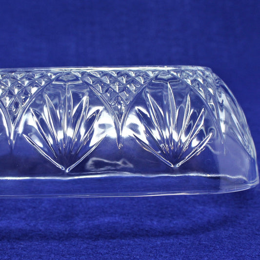Butter Dish, Cristal D'Arques-Durand, Antique Clear, Glass