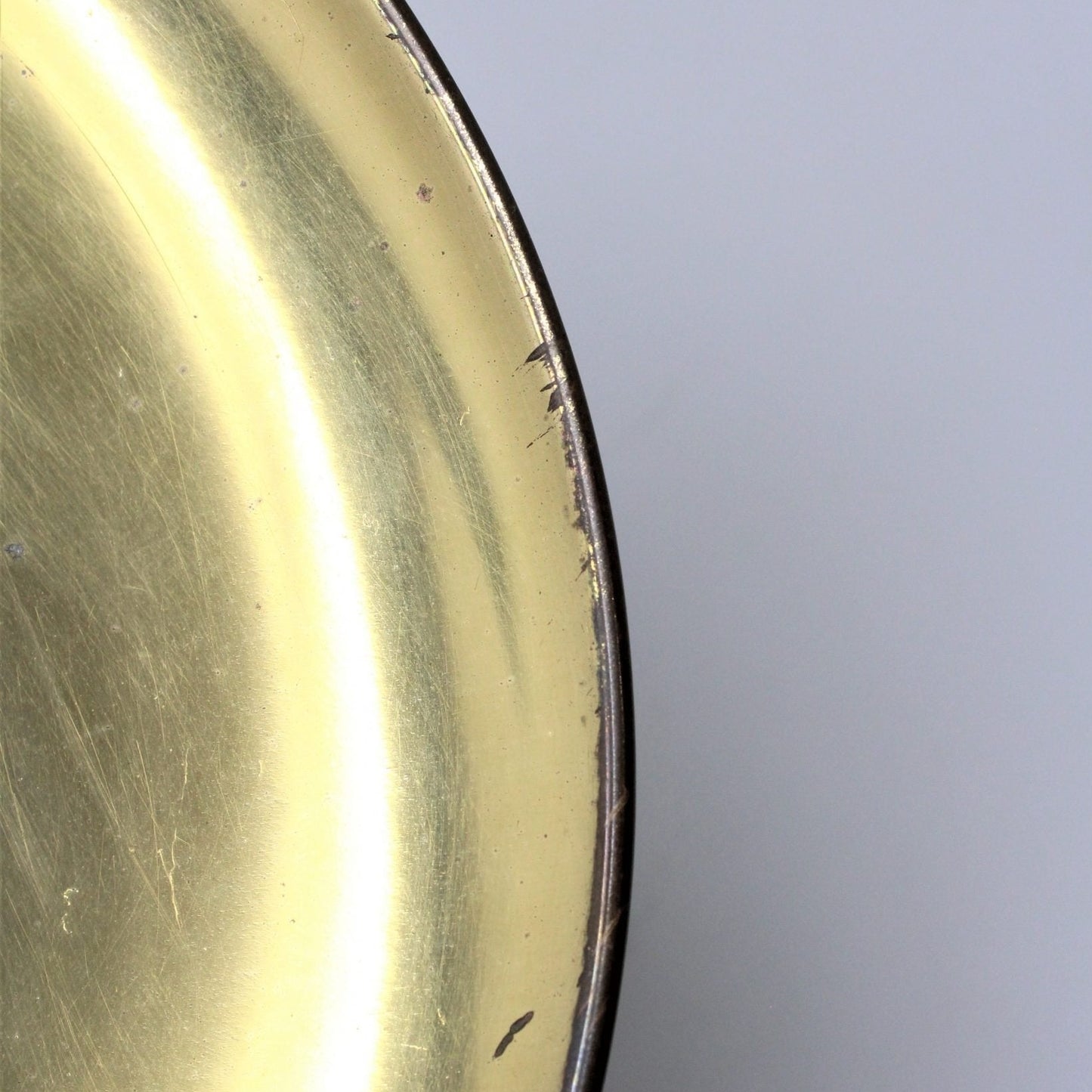 Candle Holder / Chamberstick, Taper, Baldwin, Forged Brass, Vintage